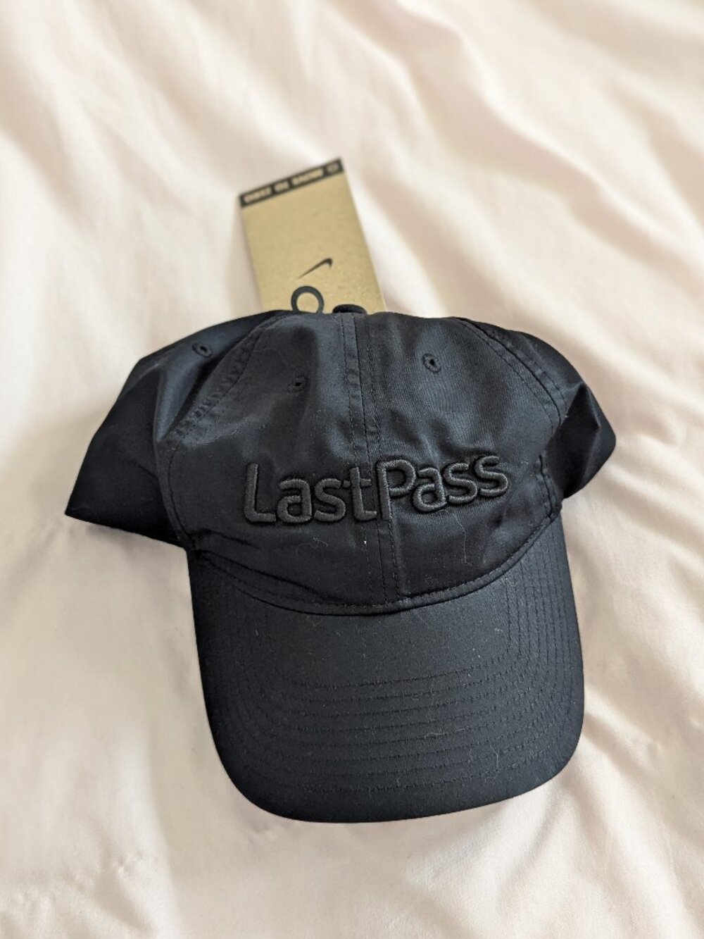 Nike Black LastPass Golf Cap M/L